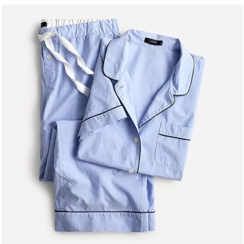 J. Crew End-on-End 100% cotton classic pajama set - LP